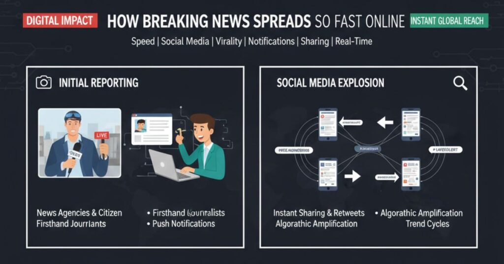 How Breaking News Spreads So Fast Online