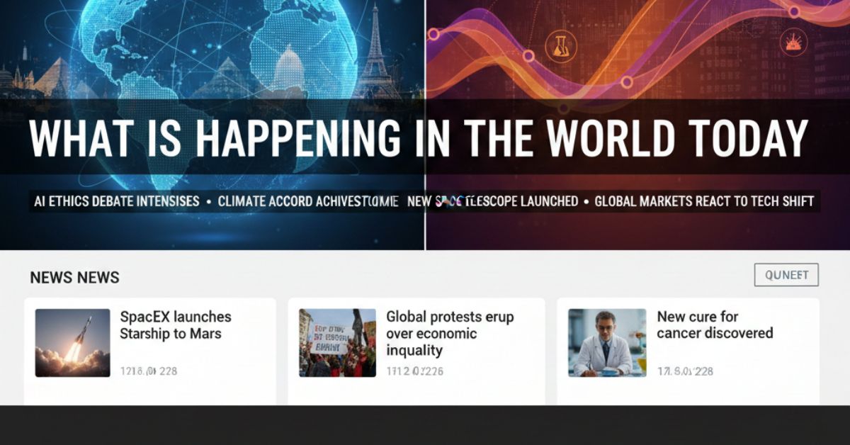 What Is Happening in the World Today