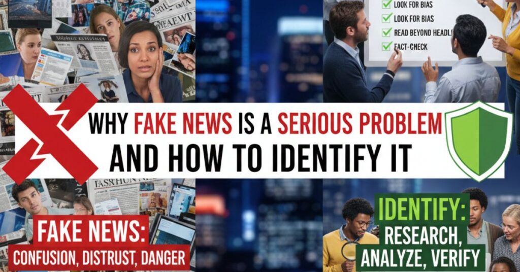 Why Fake News Is a Serious Problem and How to Identify It