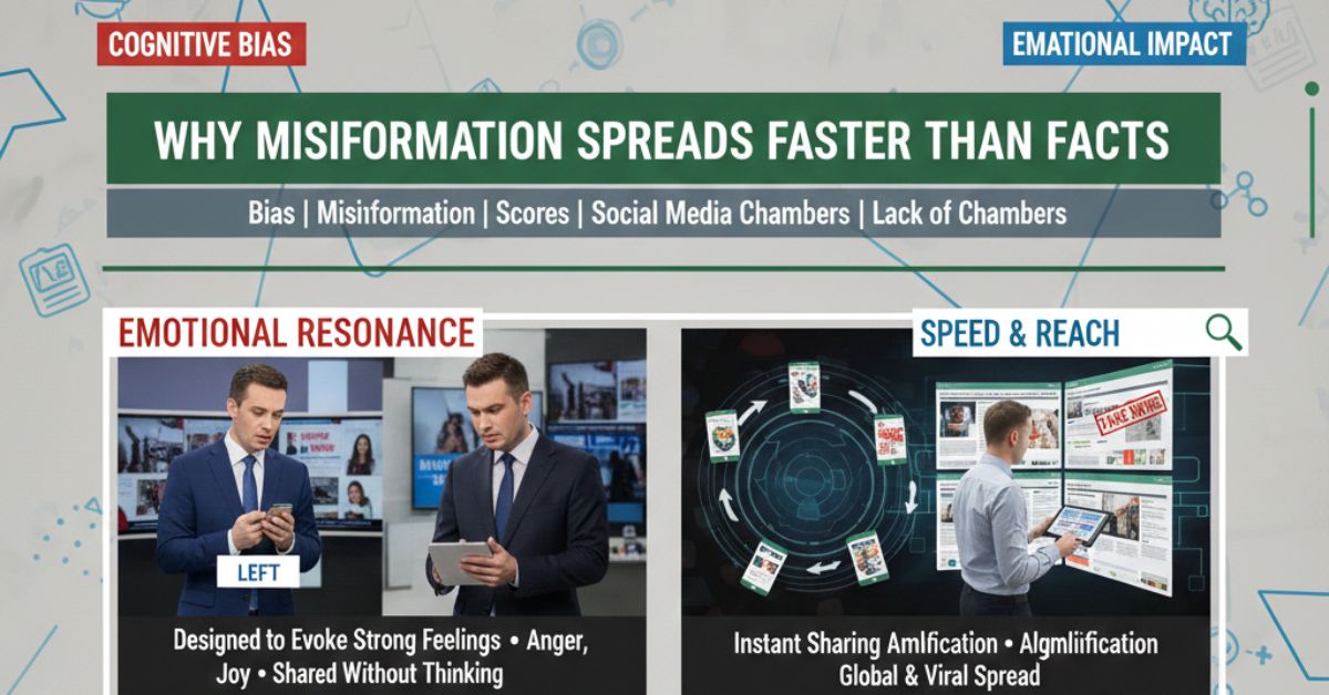 Why Misinformation Spreads Faster Than Facts